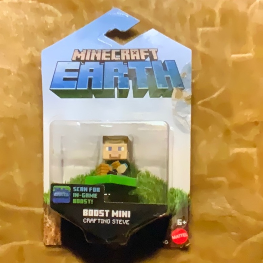 Minecraft Earth In-game Boost Mini Crafting Steve